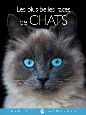 cover image of Les plus belles races de chats